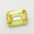 2.54ct Emerald Lab Grown Diamond (Colour Fancy Yellow, Clarity VS2, IGI Certified)