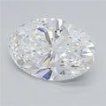 2.54ct Oval Lab Grown Diamond (Colour D, Clarity VS2, IGI Certified)