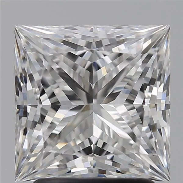 2.54ct Princess Lab Grown Diamond (Colour D, Clarity VVS2, IGI Certified)