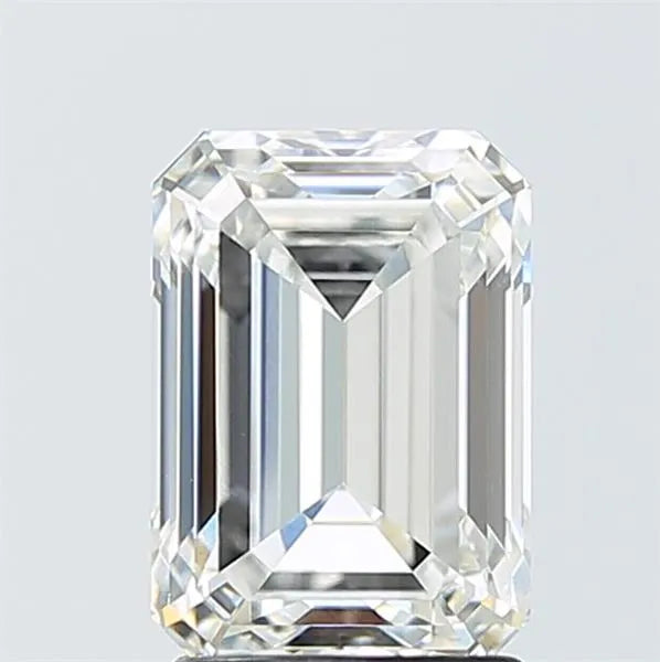 2.55ct Emerald Lab Grown Diamond (Colour F, Clarity VVS1, IGI Certified)