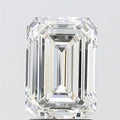 2.57ct Emerald Lab Grown Diamond (Colour G, Clarity VVS2, IGI Certified)