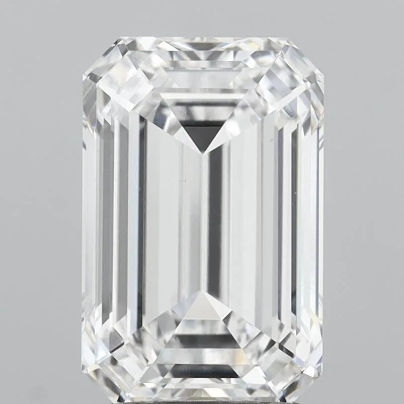 2.59ct Emerald Lab Grown Diamond (Colour D, Clarity VS1, IGI Certified)