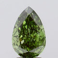 2.59ct Pear Lab Grown Diamond (Colour Fancy Vivid Green, Clarity VS2, IGI Certified)
