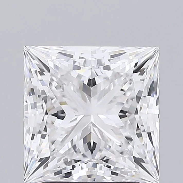 2.59ct Princess Lab Grown Diamond (Colour D, Clarity VVS2, IGI Certified)
