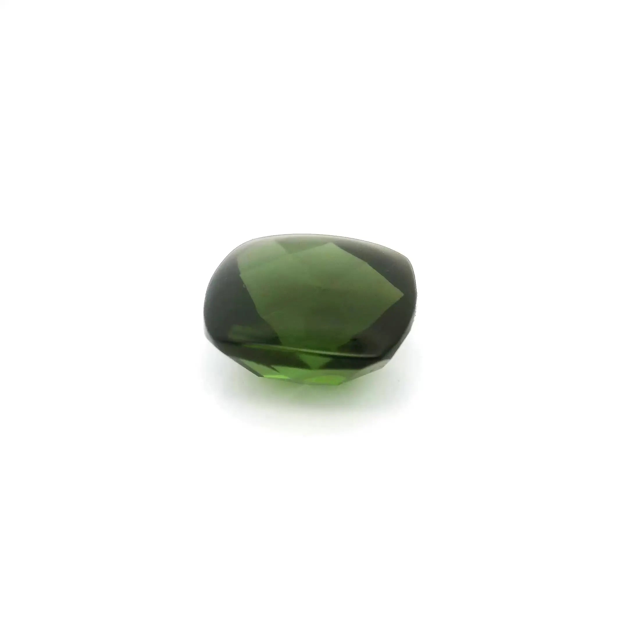 2.60ct Cushion Natural Tourmaline (Colour Green, Clarity Eye Clean, Cut Faceted)