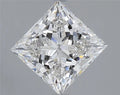 2.60ct Princess Lab Grown Diamond (Colour F, Clarity SI1, IGI Certified)