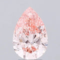 2.61ct Pear Lab Grown Diamond (Colour Fancy Intense Orangey Pink, Clarity VS2, IGI Certified)