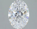 2.64ct Oval Lab Grown Diamond (Colour D, Clarity VVS1, IGI Certified)