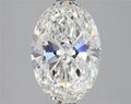 2.64ct Oval Lab Grown Diamond (Colour E, Clarity SI1, IGI Certified)