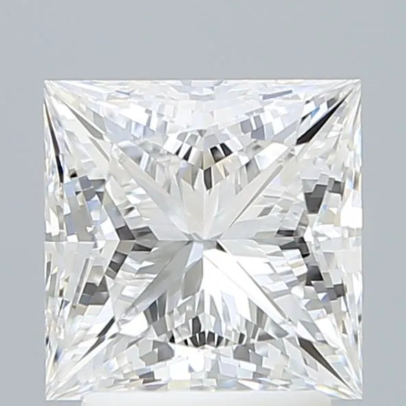 2.67ct Princess Lab Grown Diamond (Colour D, Clarity VVS2, IGI Certified)