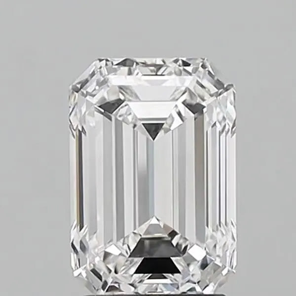 2.70ct Emerald Lab Grown Diamond (Colour E, Clarity IF, IGI Certified)