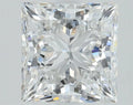 2.70ct Princess Lab Grown Diamond (Colour E, Clarity VVS2, IGI Certified)