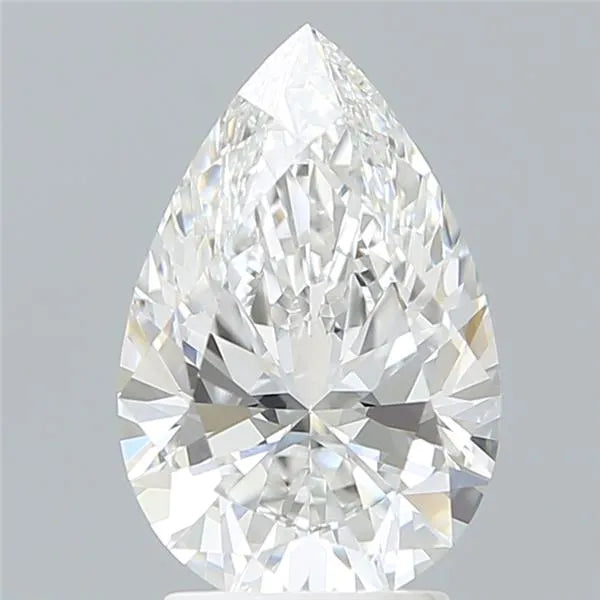 2.72ct Pear Lab Grown Diamond (Colour E, Clarity VVS1, IGI Certified)