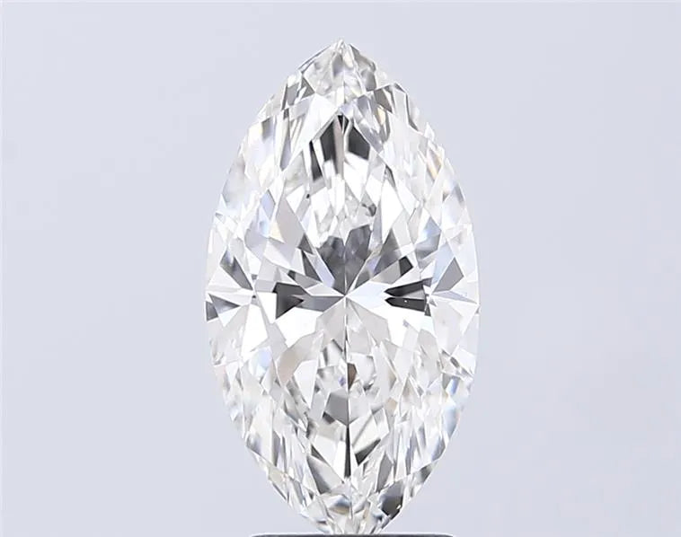 2.73ct Marquise Lab Grown Diamond (Colour F, Clarity VVS2, IGI Certified)