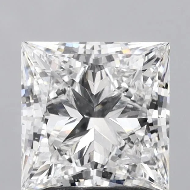 2.74ct Princess Lab Grown Diamond (Colour E, Clarity VVS2, IGI Certified)