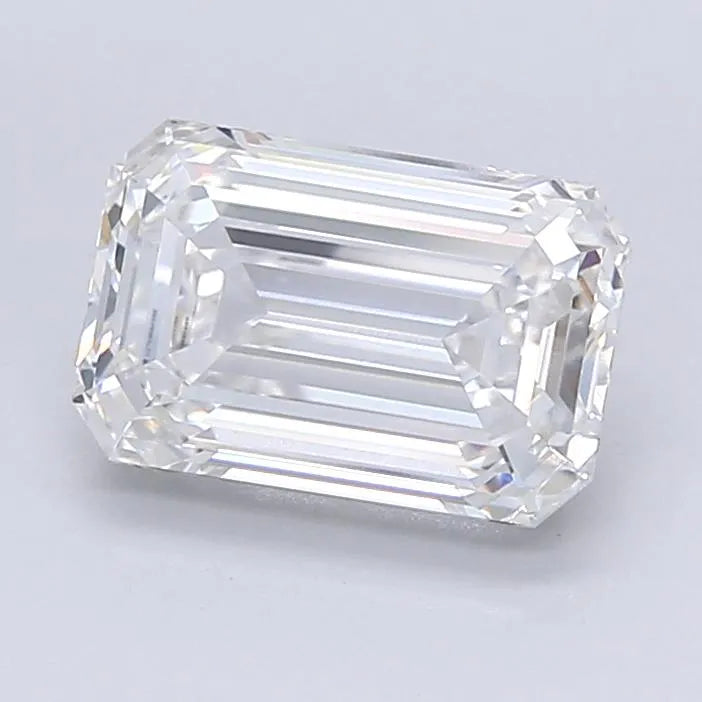 2.80ct Emerald Lab Grown Diamond (Colour E, Clarity VVS1, IGI Certified)