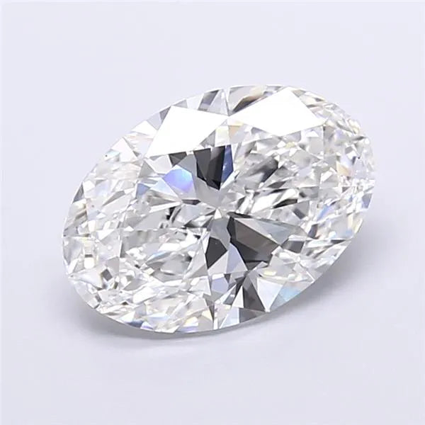 2.80ct Oval Lab Grown Diamond (Colour D, Clarity VVS2, IGI Certified)