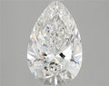 2.81ct Pear Lab Grown Diamond (Colour D, Clarity VVS2, IGI Certified)