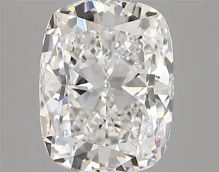 2.87ct Cushion modified Lab Grown Diamond (Colour D, Clarity VVS2, IGI Certified)
