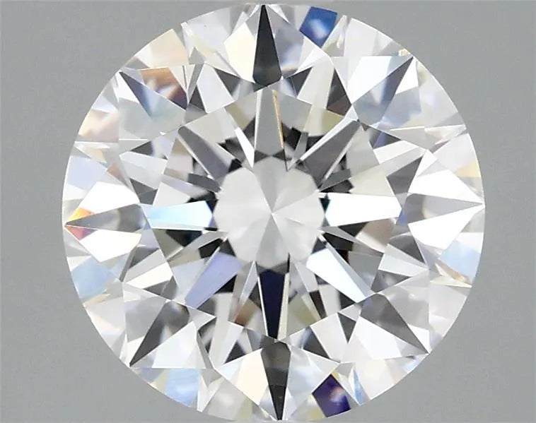 2.89ct Round Lab Grown Diamond (Colour D, Clarity VVS2, Cut ID, IGI Certified)