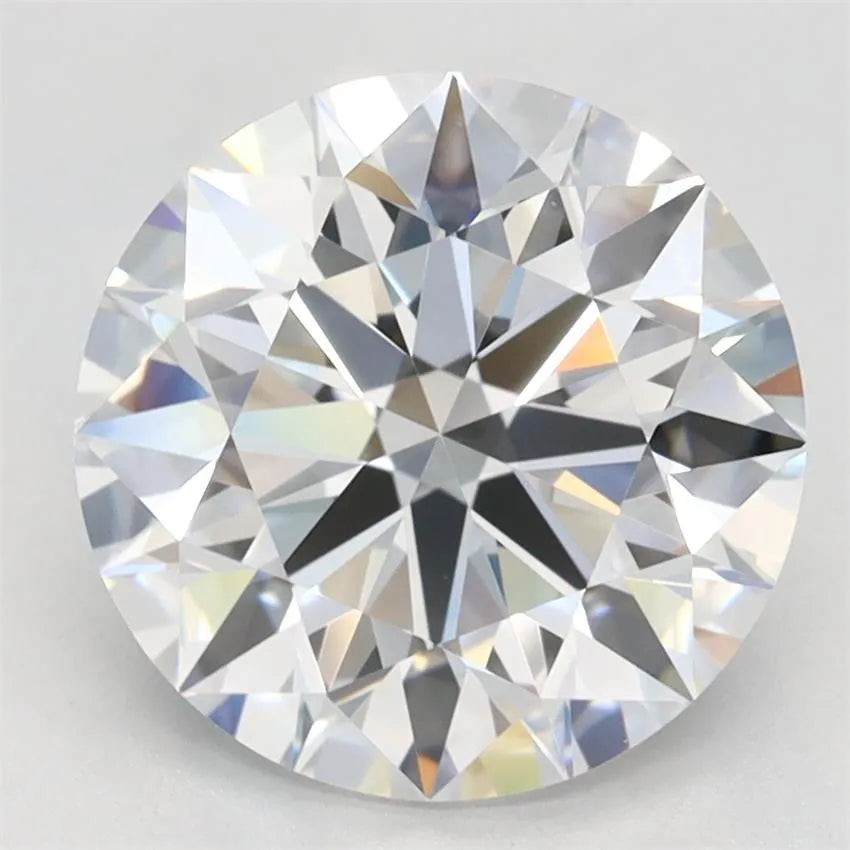 2.90ct Round Lab Grown Diamond (Colour D, Clarity VVS1, Cut ID, IGI Certified)