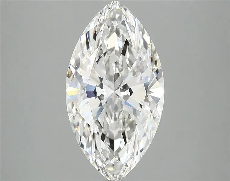 2.94ct Marquise Lab Grown Diamond (Colour G, Clarity VS2, IGI Certified)