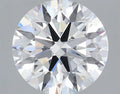 2.96ct Round Lab Grown Diamond (Colour E, Clarity VVS2, Cut ID, IGI Certified)