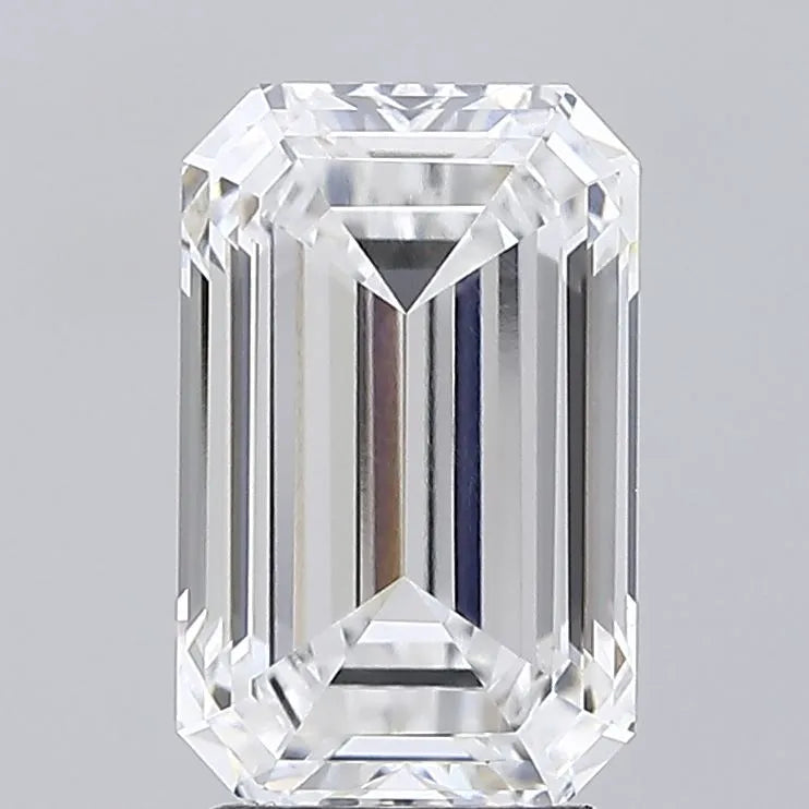 3.00ct Emerald Lab Grown Diamond (Colour D, Clarity VVS1, IGI Certified)