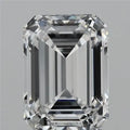 3.00ct Emerald Lab Grown Diamond (Colour D, Clarity VVS2, IGI Certified)