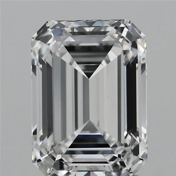 3.00ct Emerald Lab Grown Diamond (Colour D, Clarity VVS2, IGI Certified)