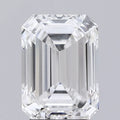 3.00ct Emerald Lab Grown Diamond (Colour D, Clarity VVS2, IGI Certified)