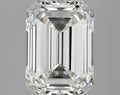 3.00ct Emerald Lab Grown Diamond (Colour G, Clarity VVS2, IGI Certified)