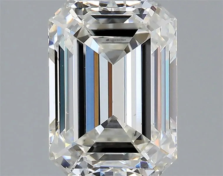 3.00ct Emerald Lab Grown Diamond (Colour H, Clarity VS1, IGI Certified)