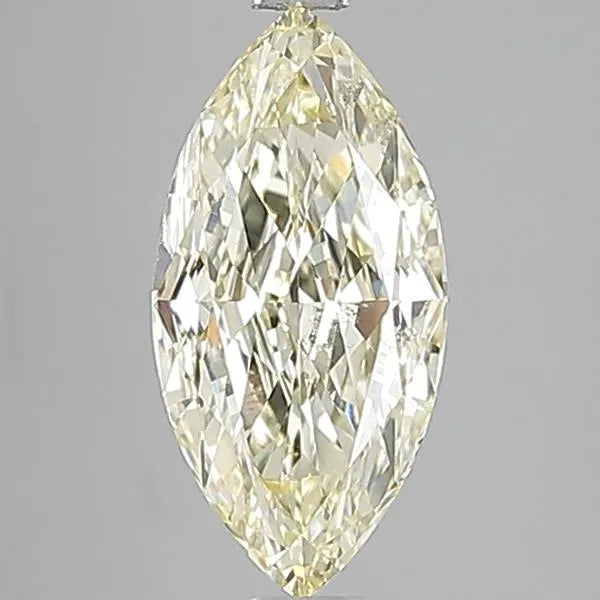 3.00ct Marquise Lab Grown Diamond (Colour Fancy Light Yellow, Clarity SI1, IGI Certified)