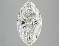 3.00ct Marquise Lab Grown Diamond (Colour G, Clarity VS2, IGI Certified)