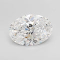 3.00ct Oval Lab Grown Diamond (Colour D, Clarity FL, Cut EX, IGI Certified)