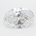 3.00ct Oval Lab Grown Diamond (Colour D, Clarity VS1, IGI Certified)