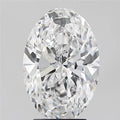 3.00ct Oval Lab Grown Diamond (Colour D, Clarity VS2, IGI Certified)