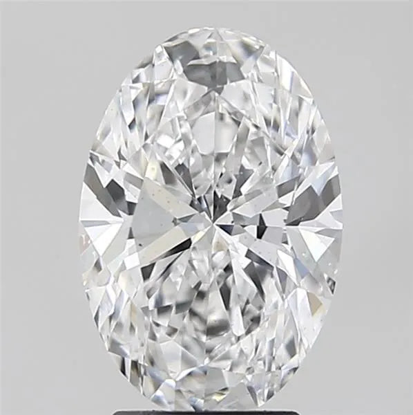 3.00ct Oval Lab Grown Diamond (Colour D, Clarity VS2, IGI Certified)