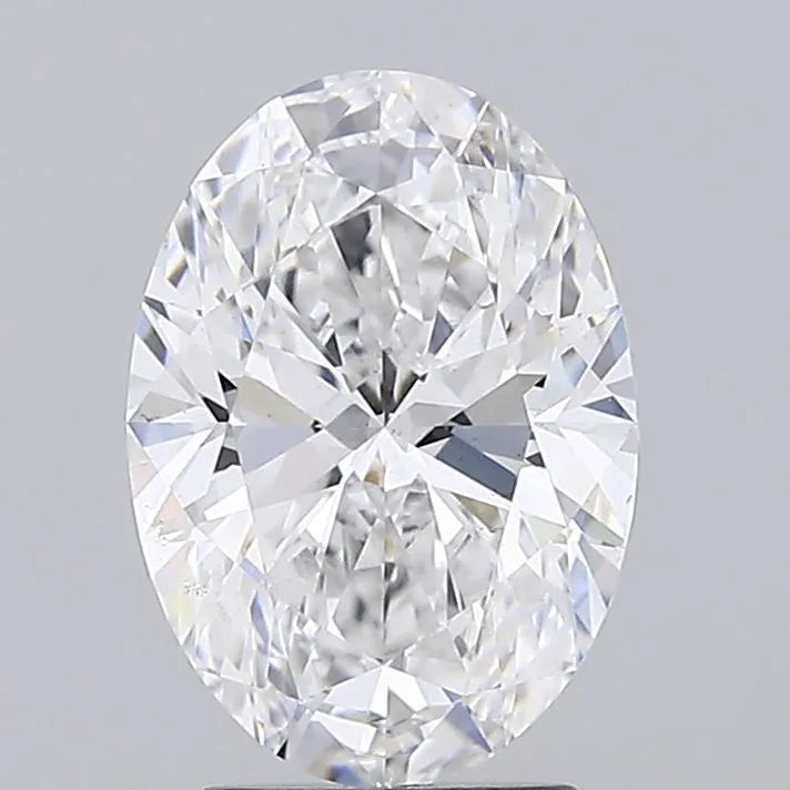3.00ct Oval Lab Grown Diamond (Colour D, Clarity VS2, IGI Certified)