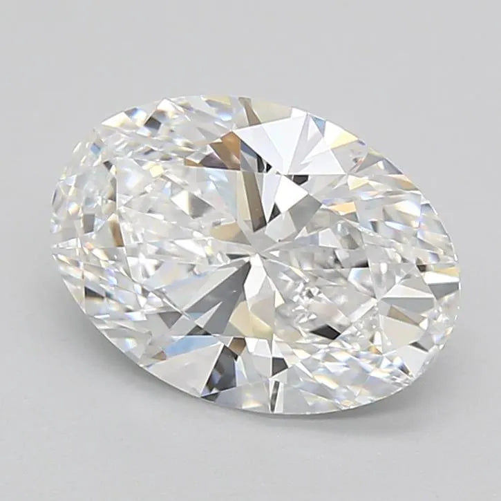 3.00ct Oval Lab Grown Diamond (Colour D, Clarity VVS1, IGI Certified)