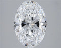 3.00ct Oval Lab Grown Diamond (Colour D, Clarity VVS1, IGI Certified)