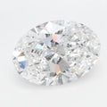 3.00ct Oval Lab Grown Diamond (Colour D, Clarity VVS1, IGI Certified)