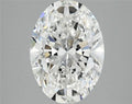 3.00ct Oval Lab Grown Diamond (Colour E, Clarity VS2, IGI Certified)