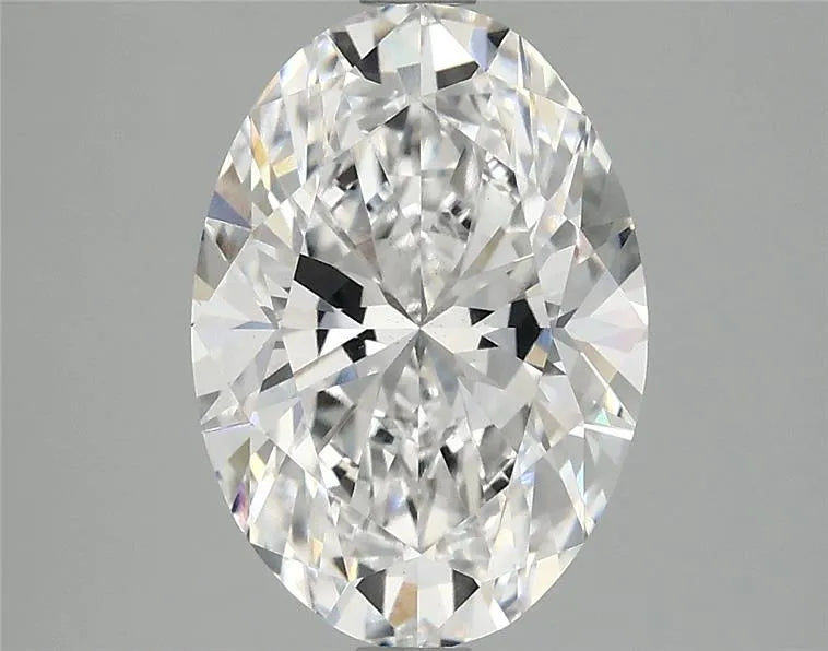 3.00ct Oval Lab Grown Diamond (Colour E, Clarity VS2, IGI Certified)