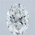3.00ct Oval Lab Grown Diamond (Colour E, Clarity VVS2, IGI Certified)