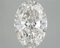3.00ct Oval Lab Grown Diamond (Colour F, Clarity VS2, IGI Certified)