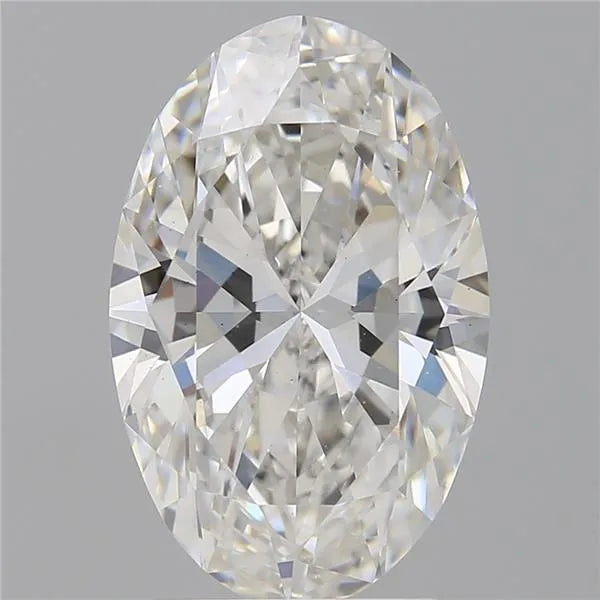 3.00ct Oval Lab Grown Diamond (Colour F, Clarity VS2, IGI Certified)
