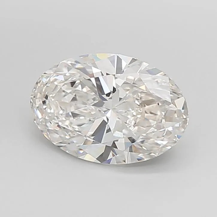 3.00ct Oval Lab Grown Diamond (Colour F, Clarity VVS2, IGI Certified)