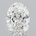 3.00ct Oval Lab Grown Diamond (Colour F, Clarity VVS2, IGI Certified)